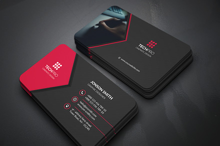Business Card, a Business Card Template by Genereux Art