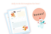 Cozy Cristmas kit, an Animal Illustration by Funnystore (Thumbnail 22 of 22)