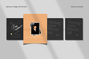 Instagram Mockup for Canva 4:5 Feed, an iPhone Mockup by rainbojelia (Thumbnail 6 of 13)