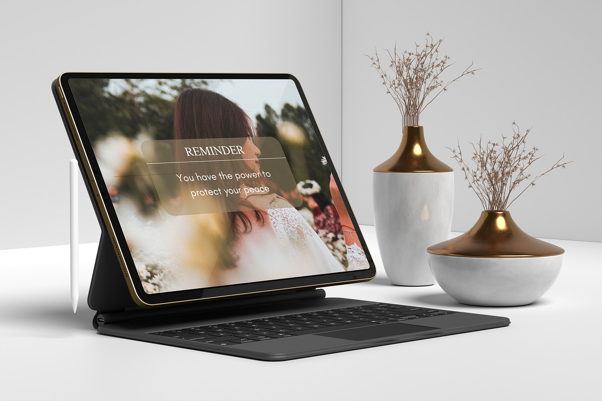 TABLET PRO MOCKUP, an iPad Mockup by Creative_A23 (Photo 1 of 6)