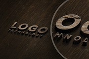 Wooden logo Mock-up, a Product Mockup by shaman (Thumbnail 3 of 5)