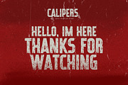 CALIPERS - All Caps Display Font, a Font by Gassstype (Thumbnail 8 of 8)