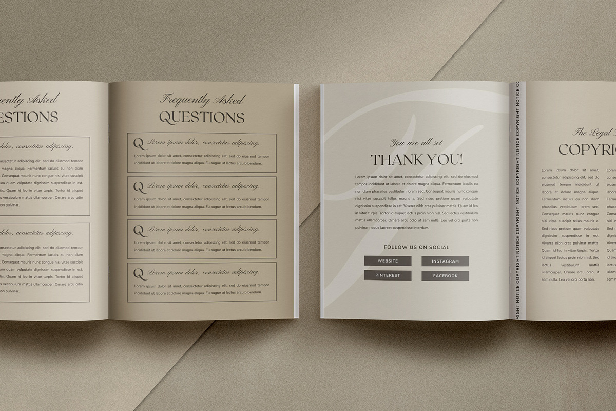 Classic Ebook Template CANVA, a Magazine Template by Studio Loire (Photo 14 of 17)