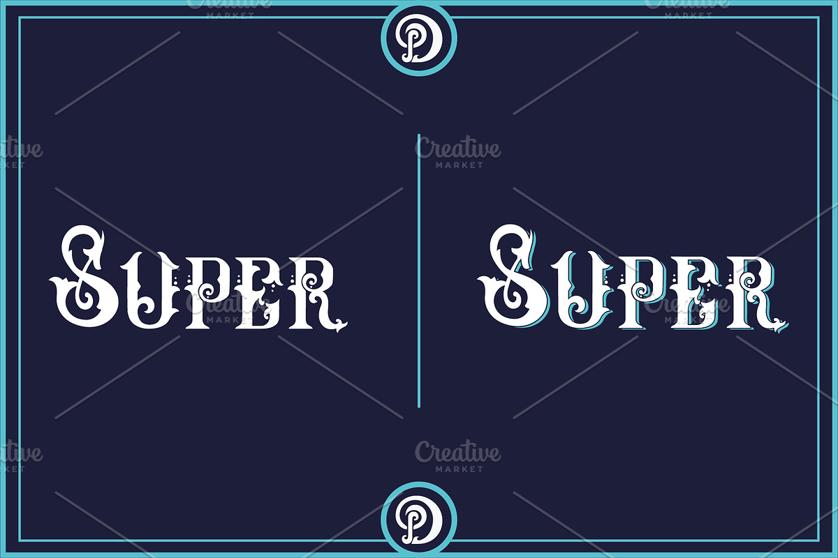 Alphabeer Typeface+Ornament, a Serif Font by PompoCo (Photo 5 of 6)