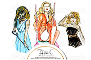 Reputation Taylors Clipart, an Illustration by HeidiCIllustration (Thumbnail 2 of 4)