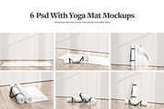 Yoga Mat Mockups, a Merchandise Mockup by rebrandy (Thumbnail 2 of 10)