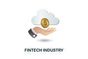 Fintech Industry 3D Icons Set Bundle, an Object Graphic by Aimagenarium@gmail.com (Thumbnail 21 of 21)