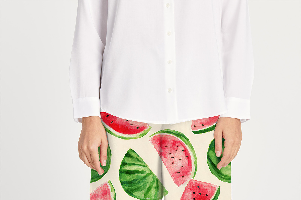 WATERMELON Seamless Pattern, a Pattern Graphic by AYAKA Studio Co. (Photo 5 of 10)