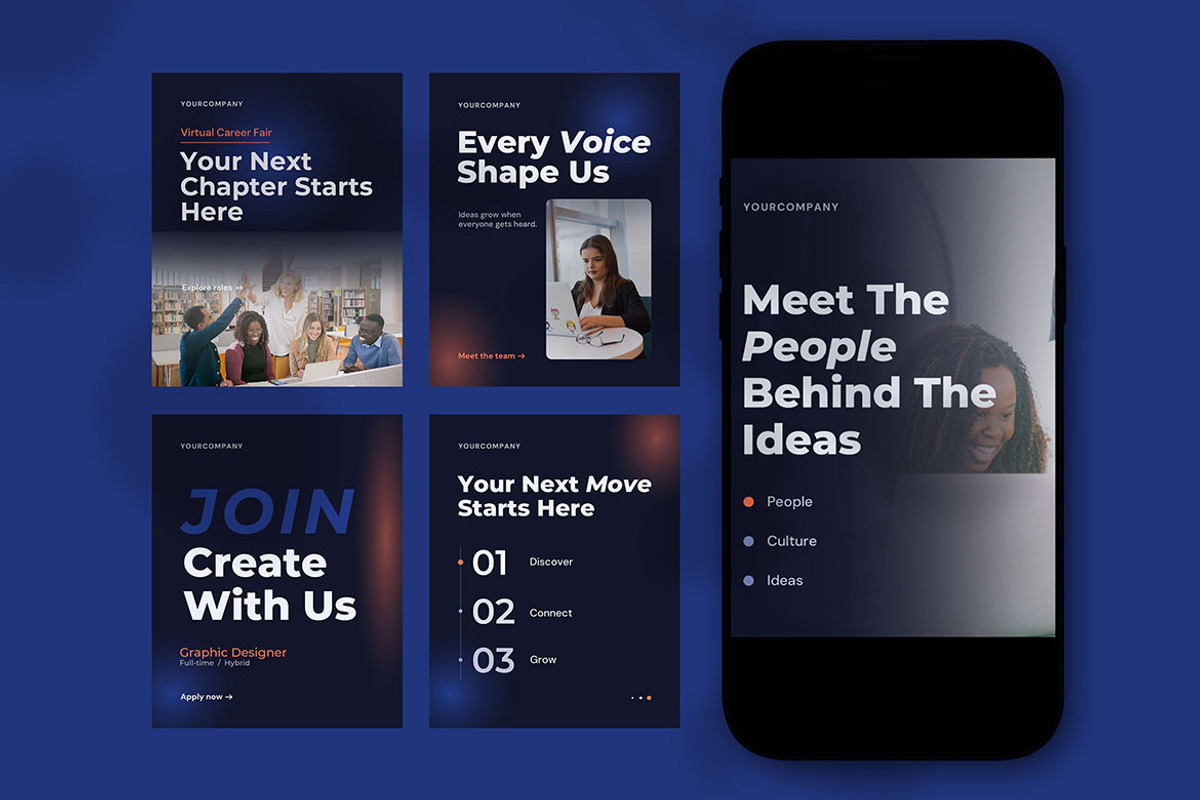 Company Culture Social Media, a Social Media Template by Pitchlook.Studio (Photo 3 of 3)