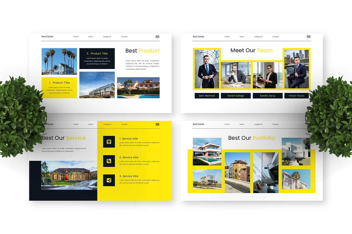 Real Estate - Property Powerpoint, a Presentation Template by Deepslide Studio (Photo 5 of 6)