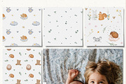 Blossom baby animals kids collection, an Animal Illustration by Allure Art (Thumbnail 14 of 26)
