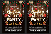 Christmas Night Party Flyer Template, a Flyer Template by designblends@gmail.com (Thumbnail 1 of 3)