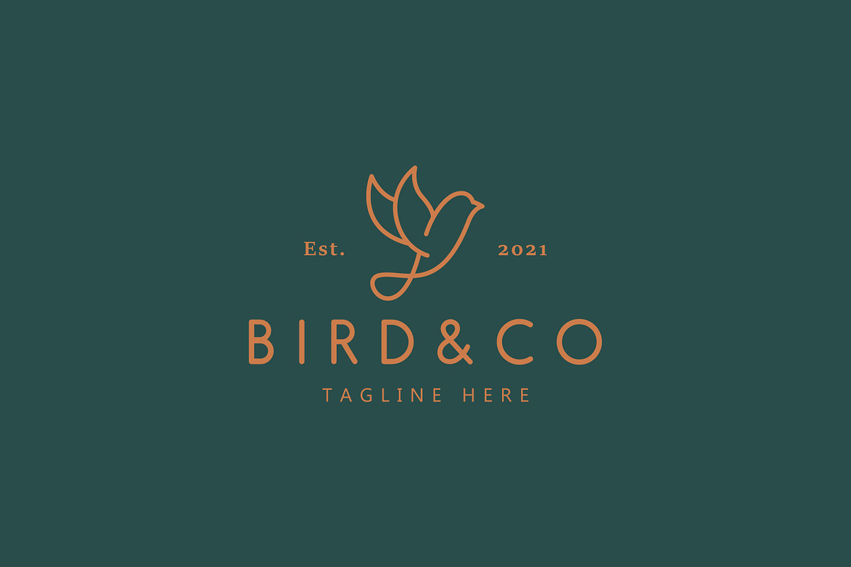 Dove Bird Fly Logo, a Branding & Logo Template by Signatoro (Photo 1 of 2)