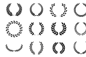 Circular laurel foliate icon, an Icon by Drum-magic