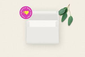 3 Square Flap Envelope Liner Mockups