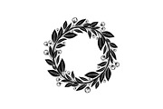 Botanical Floral Wreath SVG Bundle, an Illustration by Designs_River (Thumbnail 20 of 31)