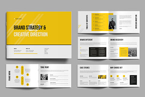 Brand Strategy Brochure Landscape