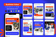 Business Social Media Post Carousel, a Social Media Template by Jiwstudio (Thumbnail 4 of 4)