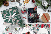 Cardinal Bird Watercolor Christmas, a Decorative Illustration by Inna Sinano (Thumbnail 5 of 10)