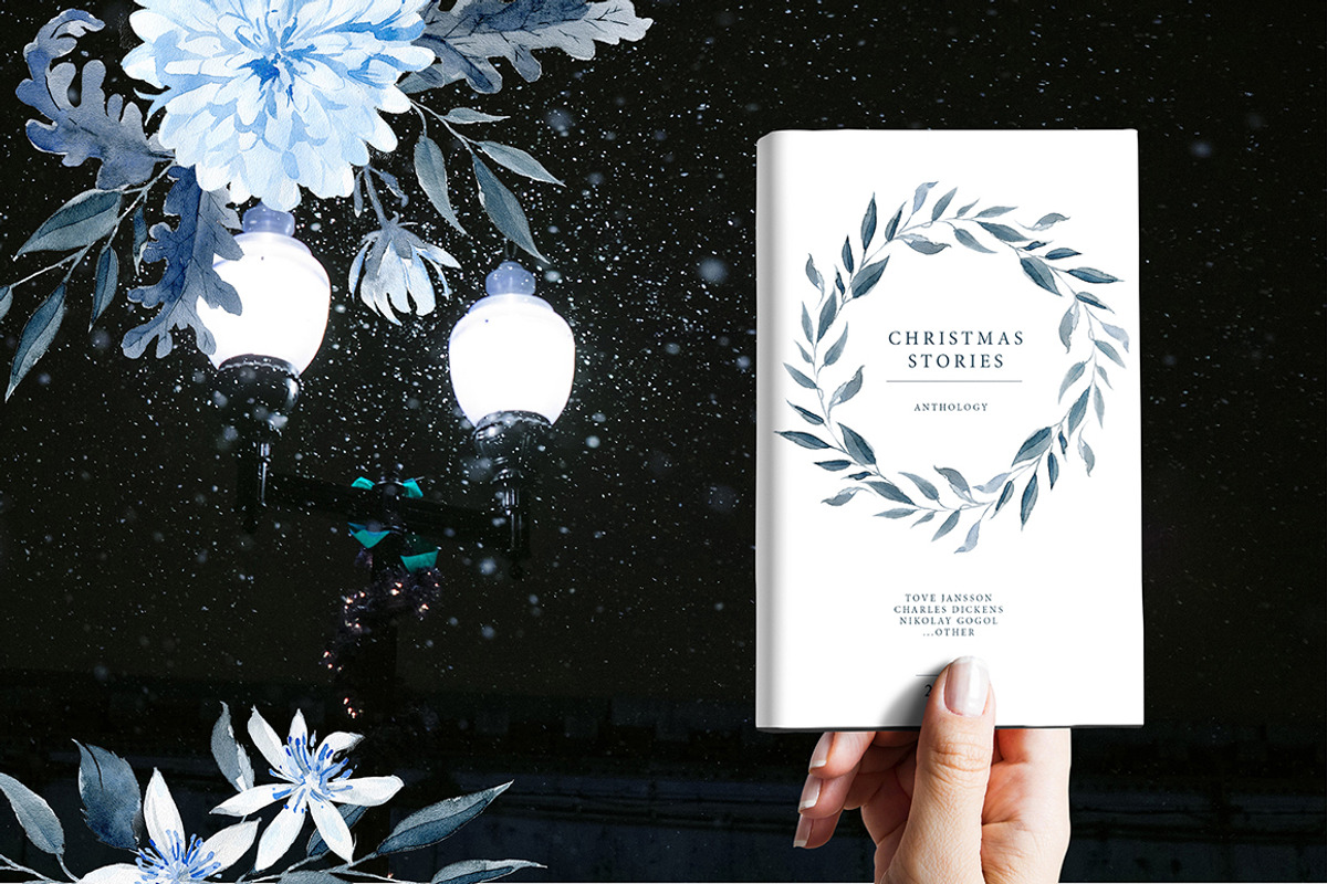 Snow Mice. Clipart set., a Decorative Illustration by Dinkoobraz (Photo 4 of 12)