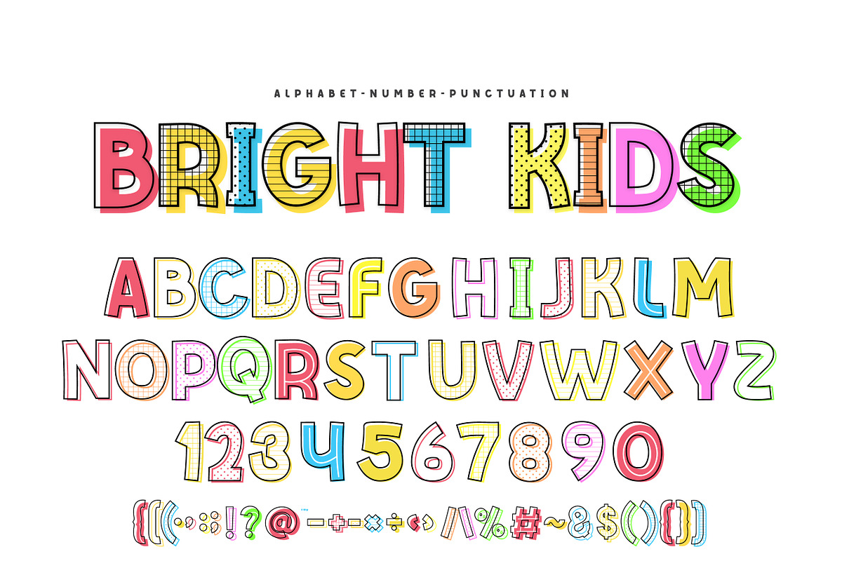Bright Kids Bundle, a Handwritten Font by MaxArt Foundry (Photo 1 of 7)