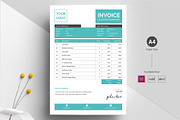 Invoice, a Stationery Template by ARP Creation (Thumbnail 1 of 5)