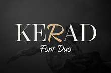 Kerad | Font Duo