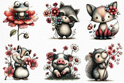 Whimsical Spring Clipart, an Illustration by Craft Nest (Thumbnail 4 of 11)