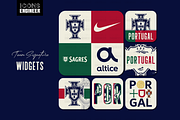 Portugal Theme Pack | Away Kit, an Icon by IconsEngineer (Thumbnail 3 of 11)