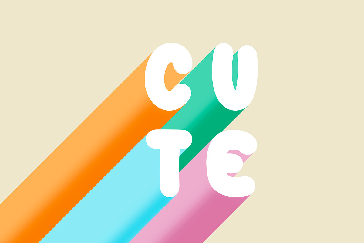 Chubby Bunny | Cute Handwritten Font, a Sans Serif Font by The Creative Bix (Photo 5 of 7)