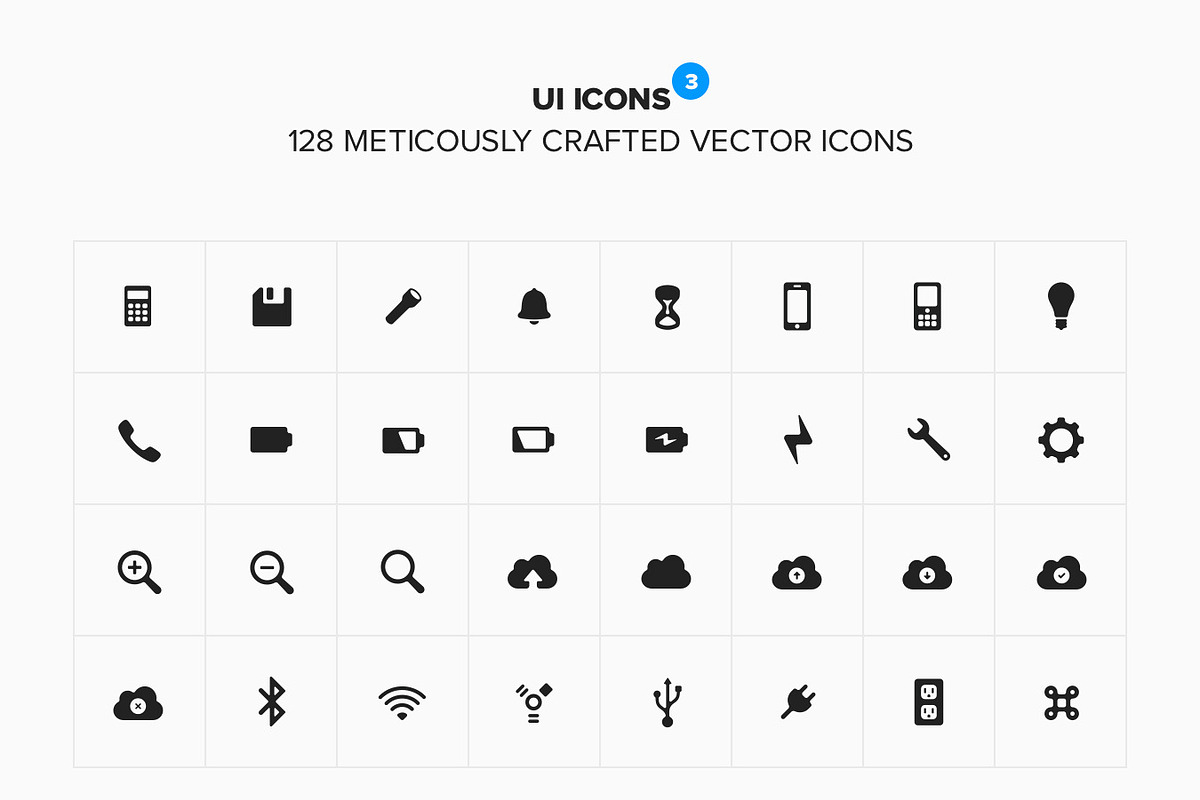 UI Icons - Set 3, an Icon by UI8 (Photo 4 of 4)