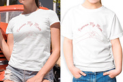 Forever My Mom T-Shirt Design svg, an Object Illustration by Ghagra (Thumbnail 5 of 7)