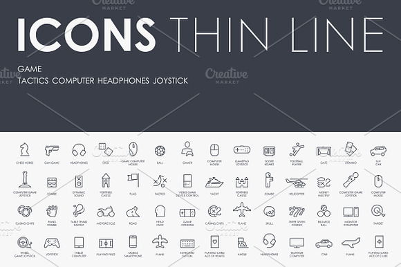 Game thinline icons preview 6