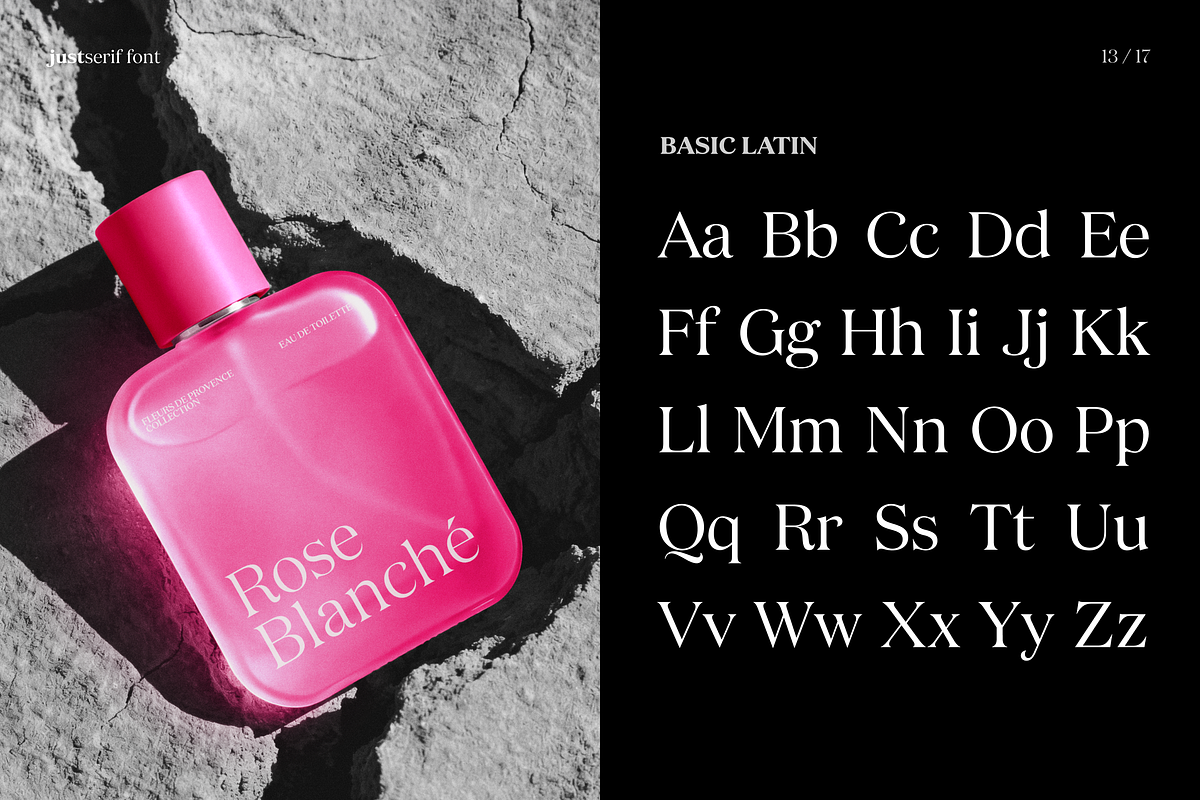 JUST Serif Modern Editorial Typeface, a Serif Font by JUST Creative (Photo 13 of 17)