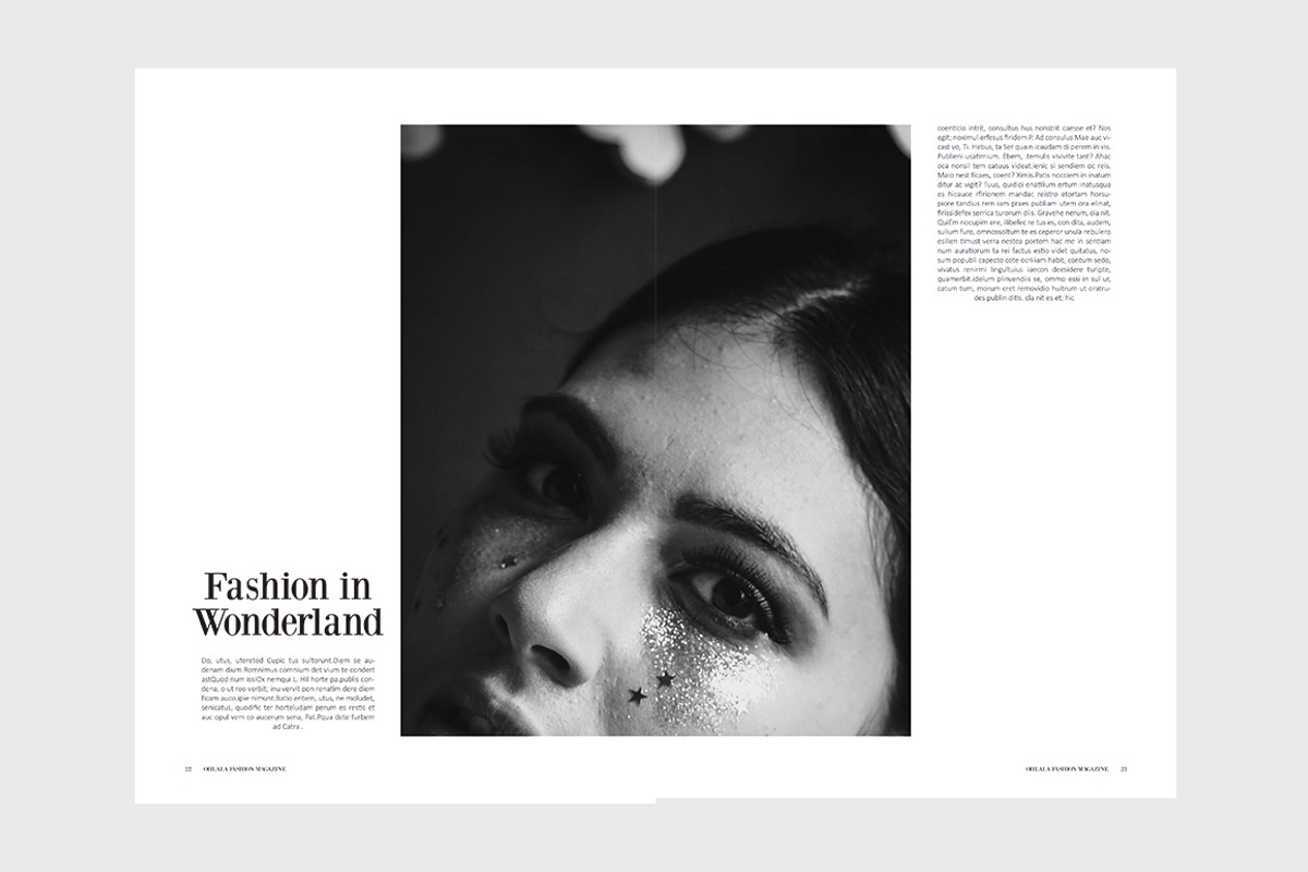 OhLaLa Magazine Template, a Magazine Template by N A N D U Z D E S I G N (Photo 12 of 15)