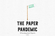 The Paper Pandemic Clipart, an Object Illustration by Autumn Breeze (Thumbnail 3 of 4)