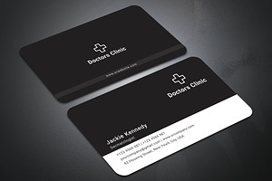 Doctors Clinic Business Card