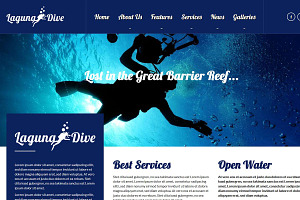 Laguna - Diving Center WP Theme