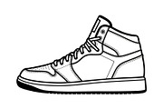 Sneaker Silhouette Vector Bundle, an Illustration by Designs_River (Thumbnail 34 of 48)