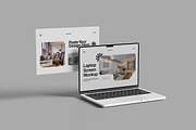 Laptop Screen Website Mockup, a Mac Mockup by SimpangGraphics (Thumbnail 5 of 6)