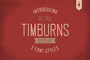 Timburns Typeface, a Sans Serif Font by FlashGraphics (Thumbnail 1 of 9)