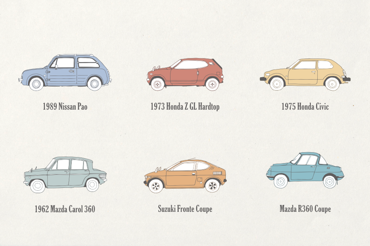 30 Vintage Cars Bundle, an Illustration by Storyteller Imagery (Photo 8 of 8)