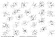 Sunflower Stamps for Procreate, a Brush Add-On by CaraulanStore (Thumbnail 4 of 11)