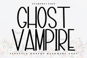 Ghost Vampire, a Serif Font by InermediaSTUDIO (Thumbnail 1 of 7)