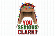 You Serious Clark Funny Christmas, an Illustration by Craft Nest (Thumbnail 1 of 6)