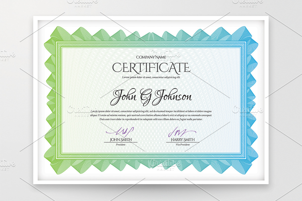 Multipurpose Template Certificate, a Stationery Template by Sunny (Photo 5 of 9)