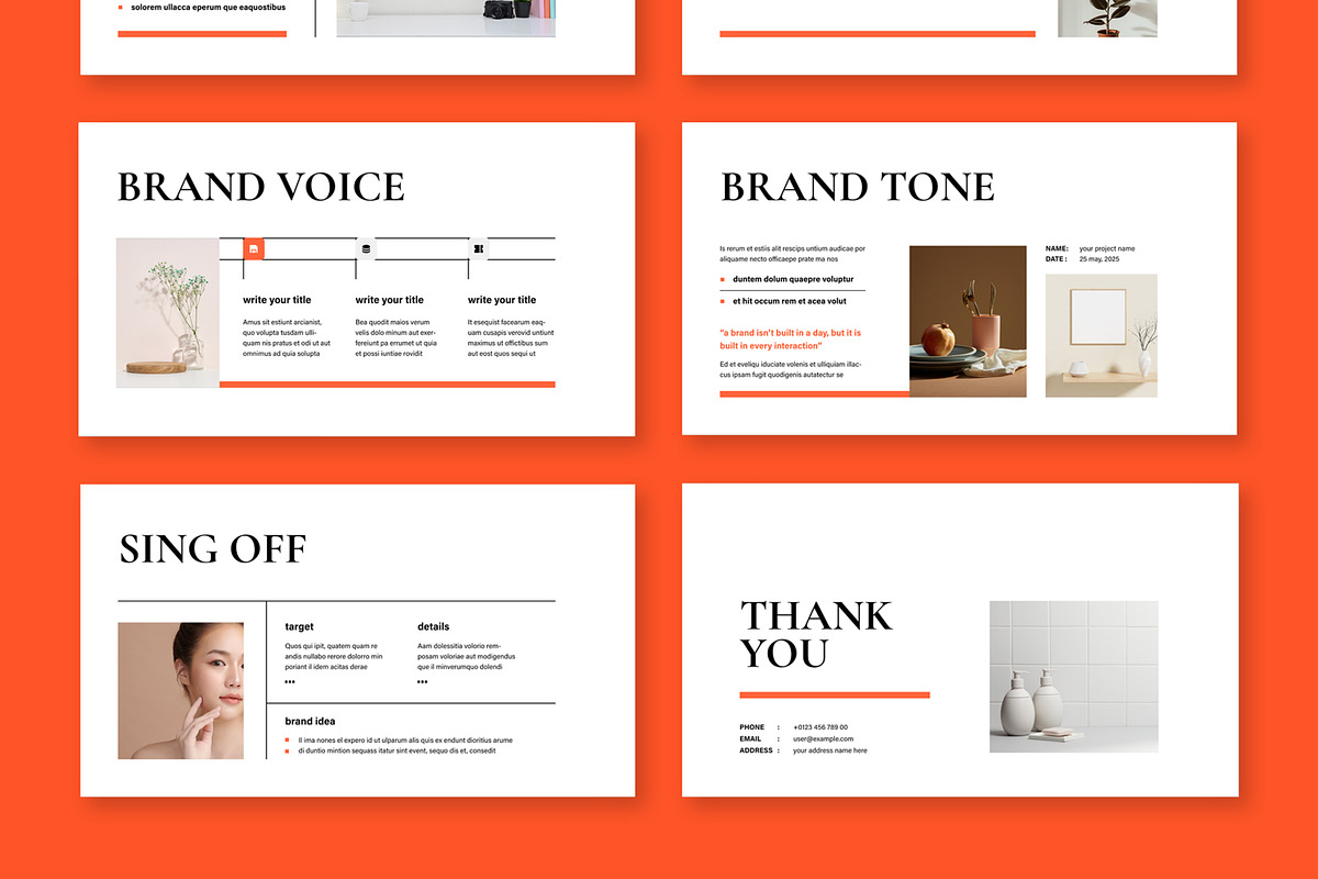 Brand Proposal Presentation Template, a Presentation Template by MightyDesign (Photo 5 of 8)