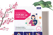 Fight For Corona Virus Flyer Design, a Flyer Template by litoondev (Thumbnail 2 of 2)