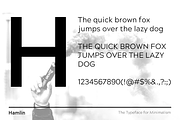 HAMLIN - Minimalist Font Family, a Sans Serif Font by Designova® (Thumbnail 4 of 9)