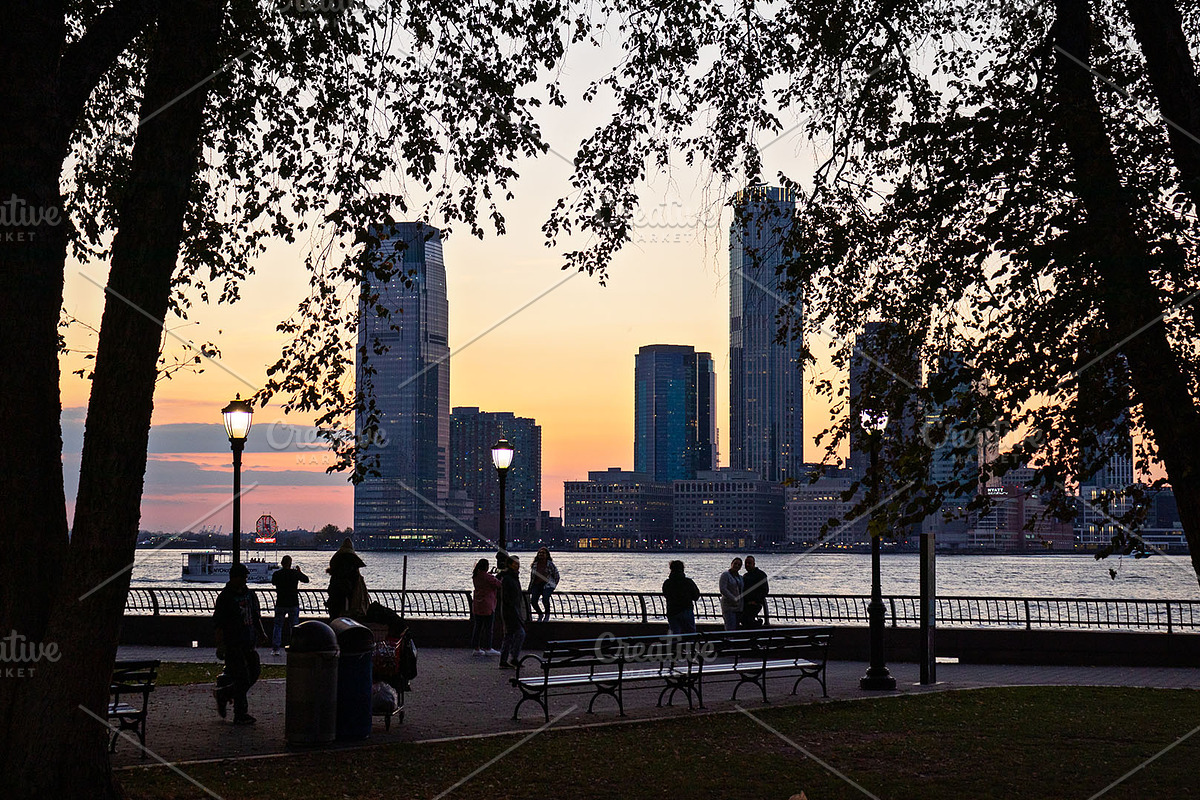 Sunset In Battery Park NYC Photos, a Transportation Photo by Full Circle Design Studio (Photo 6 of 20)